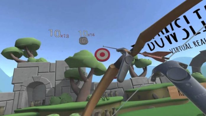 VR archery