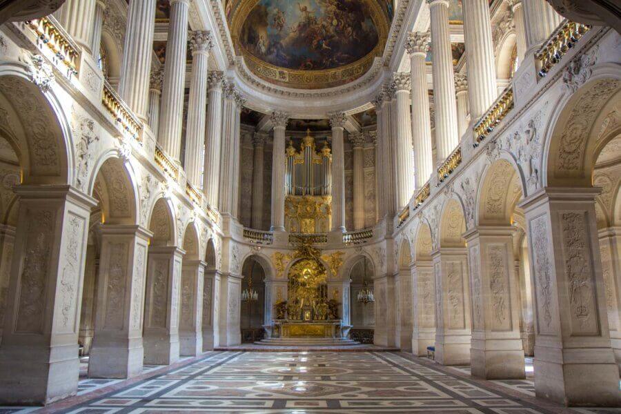 visit in vr Versailles