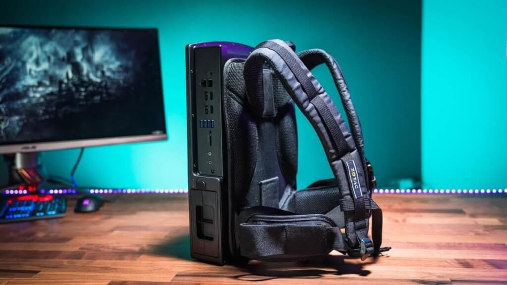 Zotac VR Go cool backpack pc