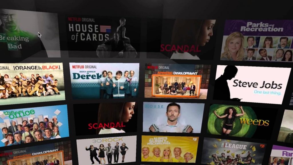 netflix 3d movies gear vr