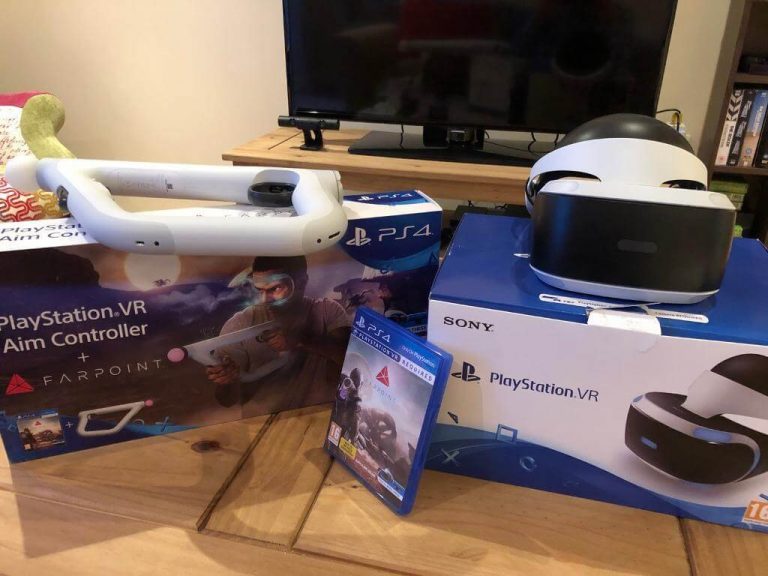 psvr aim controller used