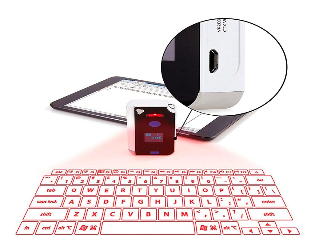 Brookstone Laser Projection Virtual Keyboard
