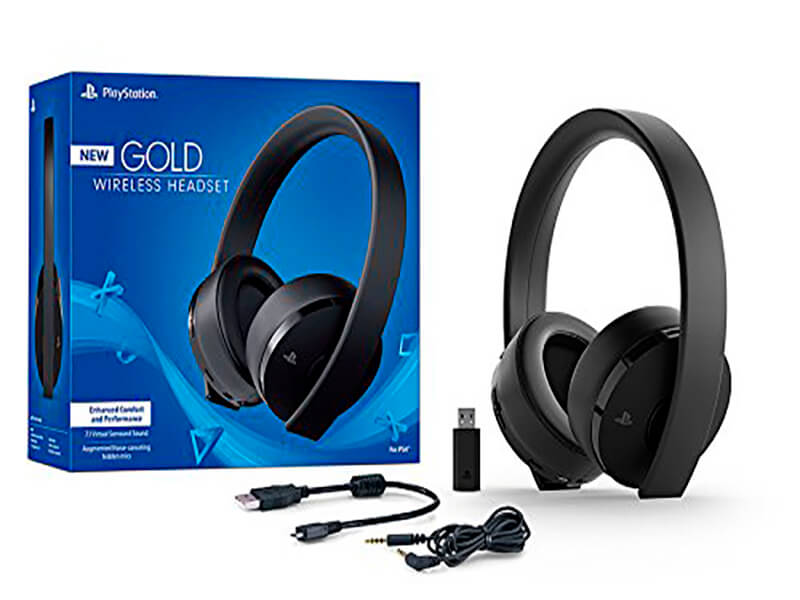 PlayStation Gold Wireless Stereo Headset