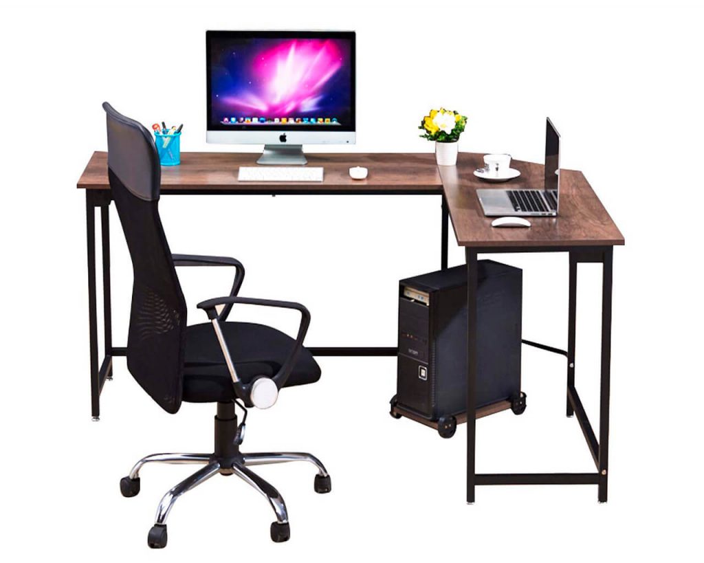 Westeros Modern L-shaped Computer Desk