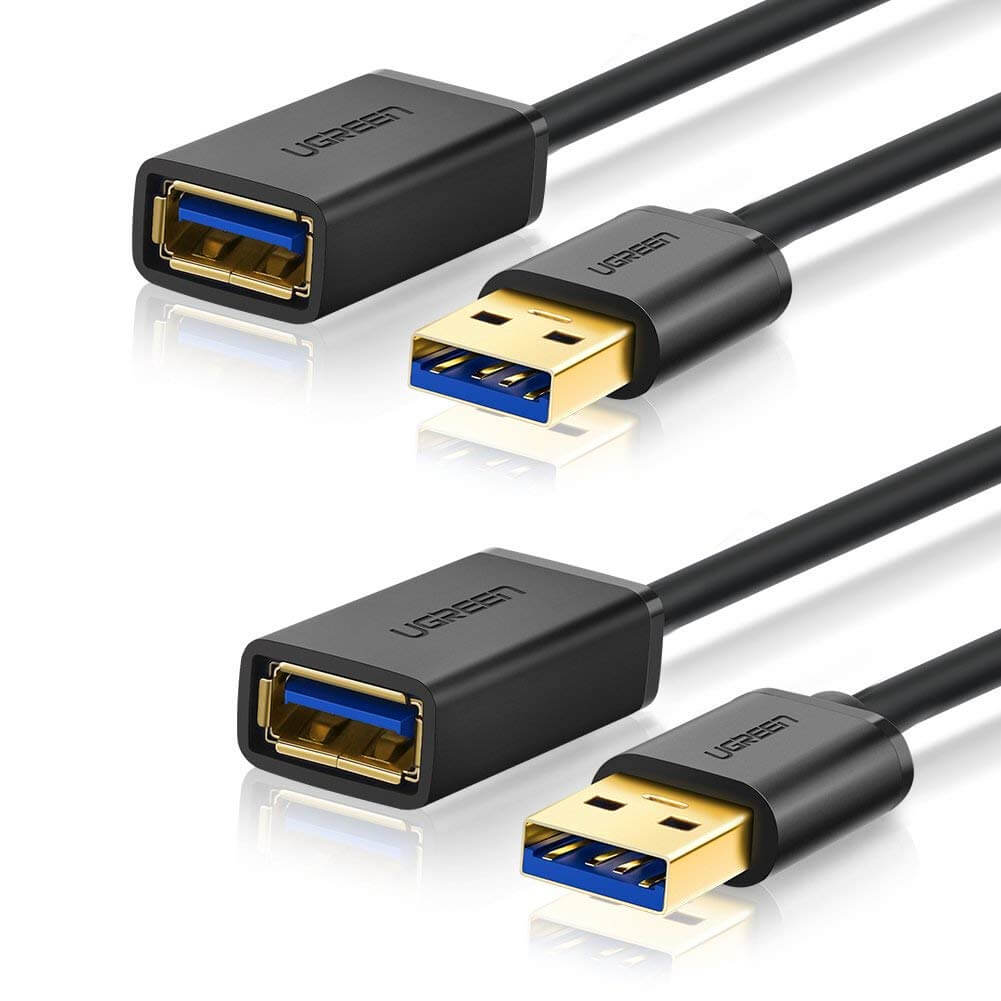 UGREEN 2 Pack USB Extension Cable USB 3.0