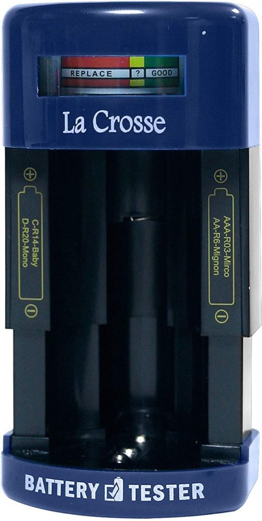 La Crosse Technology 911-114 Battery Tester