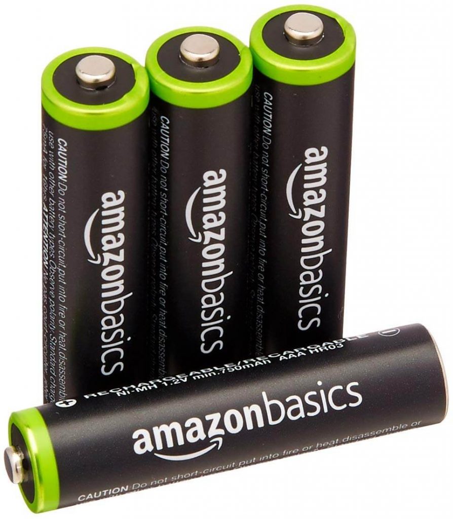 Amazon Basics Rechargeable Batteries