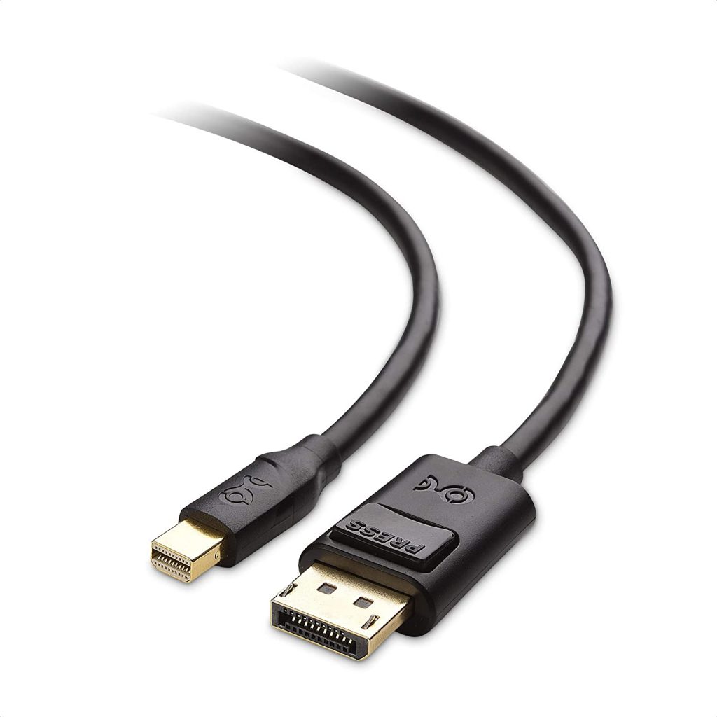 Cable Matters Mini DisplayPort to DisplayPort cable